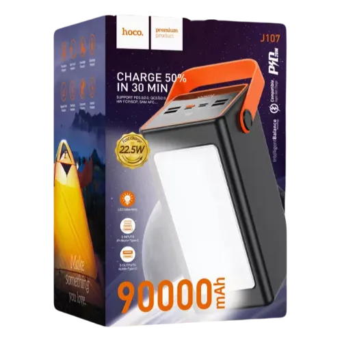 Походный портативный аккумулятор Hоco 90000 mAh